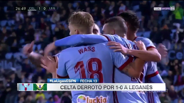 Com gol de Iago Aspas, Celta de Vigo bate o Leganés em casa e ultrapassa o adversário na tabela Veja os melhores momentos da vitória do Celta de Vigo por 1 a 0 contra o Leganés