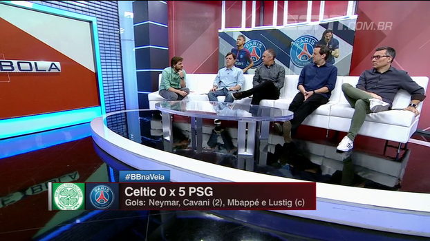 Eduardo Baptista ressalta diferença entre PSG e Celtic, mas vê franceses como um dos favoritos ao título Eduardo Baptista ressalta diferença entre PSG e Celtic, mas vê franceses como um dos favoritos ao título