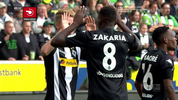 Borussia Monchengladbach estreia em casa com vitória simples sobre o Colônia; veja o gol Borussia Monchengladbach estreia em casa com vitória simples sobre o Colônia; veja o gol