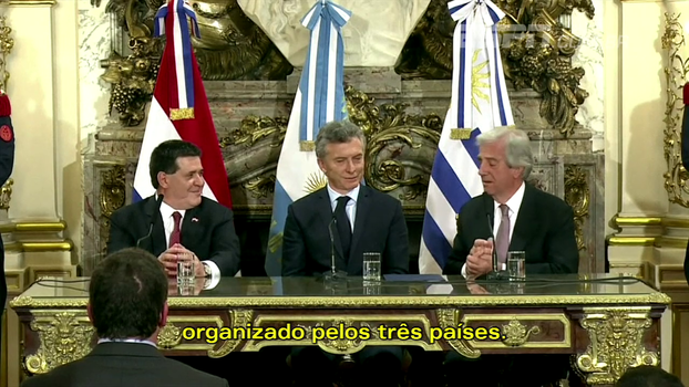 Por uma Copa do Mundo 100 anos depois, Uruguai se une com Argentina e Paraguai para a realização do torneio em 2030 Por uma Copa do Mundo 100 anos depois, Uruguai se une com Argentina e Paraguai para a realização do torneio em 2030