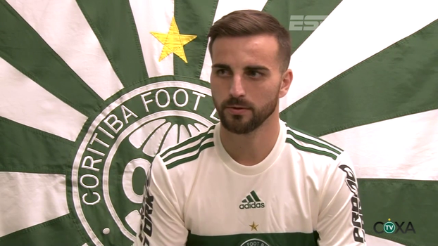 Reforço do Coritiba, Rafael Longuine já se põe à disposição de Marcelo Oliveira: 'Estou pronto' Reforço do Coritiba, Rafael Longuine já se põe à disposição de Marcelo Oliveira: 'Estou pronto'