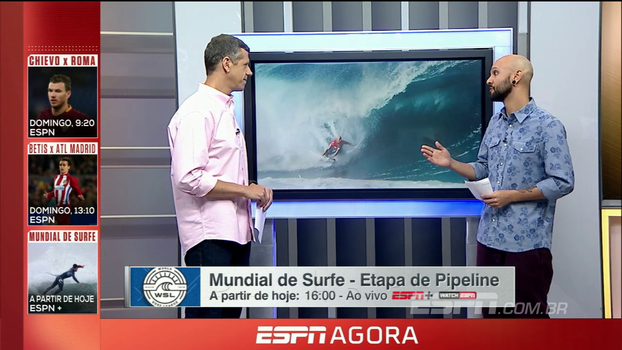 Última etapa no surfe, no Havaí; entenda o que Medina precisa fazer para passar John John e ser campeão Última etapa no surfe, no Havaí; entenda o que Medina precisa fazer para passar John John e ser campeão