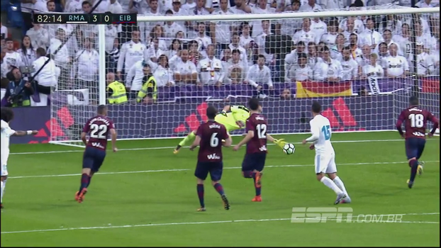 LaLiga: Gols de Real Madrid 3 x 0 Eibar Veja os gols de Real Madrid 3 x 0 Eibar