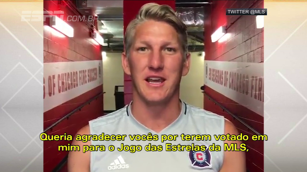 Schweinsteiger agradece votação para capitão do Time das Estrelas da MLS para a partida contra o Real Madrid Schweinsteiger agradece votação para capitão do Time das Estrelas da MLS para a partida contra o Real Madrid