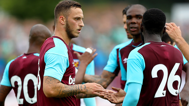 Em amistoso internacional, West Ham empata com Werder Bremen na Alemanha Em amistoso internacional, West Ham empata com Werder Bremen na Alemanha