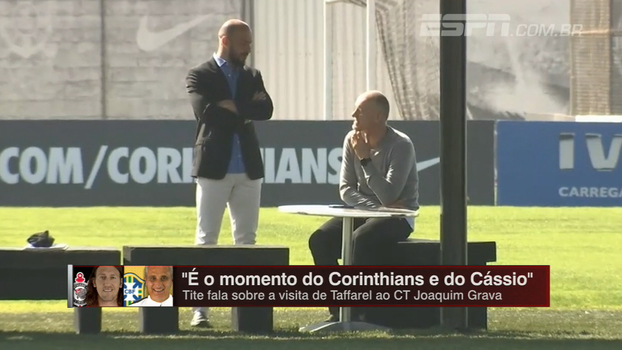 Tite exalta momento de Cássio, cita Vanderlei e fala sobre visita de Taffarel; veja Tite exalta momento de Cássio, cita Vanderlei e fala sobre visita de Taffarel; veja