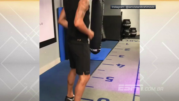 'Que joelho?'; recuperado de lesão nos ligamentos, Ibrahimovic posta vídeo praticando artes marciais 'Que joelho?'; recuperado de lesão nos ligamentos, Ibrahimovic posta vídeo praticando artes marciais