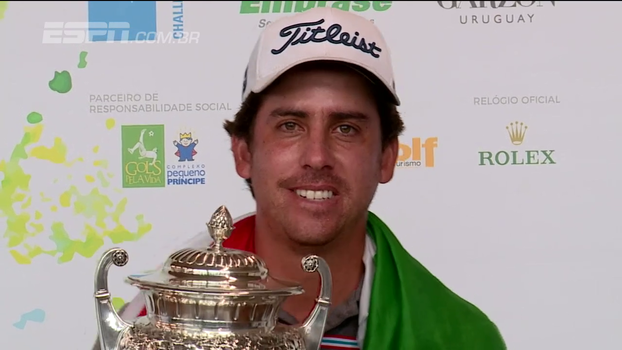 Rodolfo Cazaubón é campeão do Aberto do Brasil de golfe Rodolfo Cazaubón é campeão do Aberto do Brasil de golfe