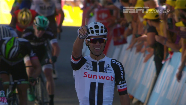 Com arrancada no fim, Michael Matthews vence 14ª etapa do Tour de France Com arrancada no fim, Michael Matthews vence 14ª etapa do Tour de France