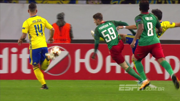 Mesmo tomando chute na cara, Lokomotiv faz 3 gols em 16 minutos e bate o Zlin; veja os gols Mesmo tomando chute na cara, Lokomotiv faz 3 gols em 16 minutos e bate o Zlin; veja os gols