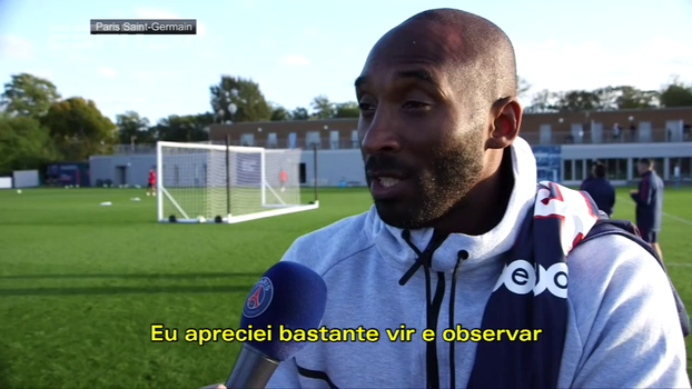 Após visita ao PSG, Kobe Bryant se encanta: 'Saio extremamente impressionado' Após visita ao PSG, Kobe Bryant se encanta: 'Saio extremamente impressionado'
