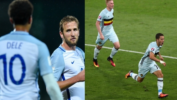 De Bruyne, Kane, Hazard... veja lances dos craques da Premier League que medem forças em Bélgica x Inglaterra na Copa De Bruyne, Kane, Hazard... veja lances dos craques da Premier League que medem forças em Bélgica x Inglaterra na Copa