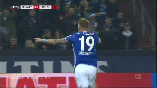 Schalke vacila em casa, só empata com o lanterna Colônia e perde a vice-liderança Schalke vacila em casa, só empata com o lanterna Colônia e perde a vice-liderança