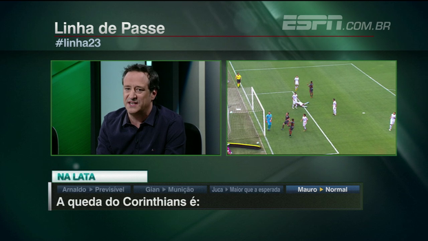 Gian: 'A queda do Corinthians acaba servindo de munição para os adversários' Gian: 'A queda do Corinthians acaba servindo de munição para os adversários'