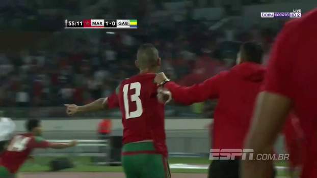 Eliminatórias africanas: Gols de Marrocos 3 x 0 Gabão Confira os gols de Marrocos 3 x 0 Gabão
