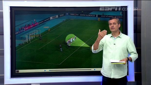 Sálvio concorda com pênalti a favor do Grêmio: 'Foi com a mão' Sálvio concorda com pênalti a favor do Grêmio: 'Foi com a mão'
