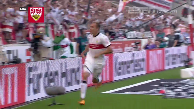 Stuttgart desperdiça 'pênalti de vídeo', mas vence o Mainz com gol de ex-Bayern Assista ao gol da vitória do Stuttgart sobre o Mainz por 1 a 0!