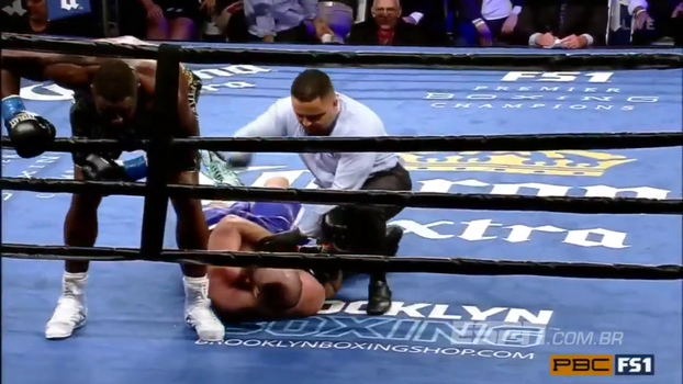 Dormiu: boxeador cubano desliga rival com bomba nefasta no queixo Dormiu: boxeador cubano desliga rival com bomba nefasta no queixo