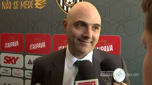 Galiotte garante Valentim até o fim do ano e espera classificação para Libertadores: 'Vai dar conta do recado' Galiotte garante Valentim até o fim do ano e espera classificação para Libertadores: 'Vai dar conta do recado'