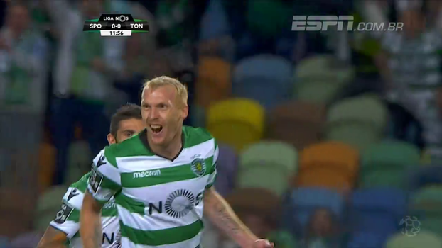 Ex-Barça faz golaço de falta, português acerta chutaço, e Sporting vence o Tondela Assista aos gols da vitória do Sporting sobre o Tondela por 2 a 0!2