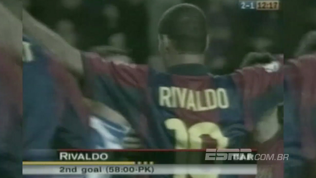 Golaço de Luis Enrique, dois de Rivaldo e um de Xavi: em 2000, Barcelona venceu dérbi contra Espanyol Golaço de Luis Enrique, dois de Rivaldo e um de Xavi: em 2000, Barcelona venceu dérbi contra Espanyol