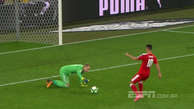 Goleiro húngaro falha feio, Suíça goleia e segue 3 pontos na frente de Portugal Goleiro húngaro falha feio, Suíça goleia e segue 3 pontos na frente de Portugal