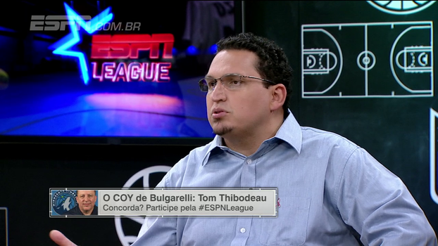 Bulgarelli coloca Popovich como 'hors-concours' e aposta Thibodeau para técnico do ano em 2017/18 Bulgarelli coloca Popovich como 'hors-concours' e aposta Thibodeau para técnico do ano em 2017/18