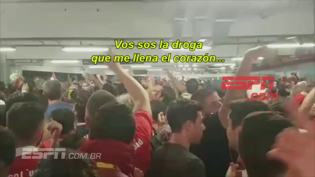 Campeões da Sul-Americana, torcedores do Independiente invadem metrô carioca com paródia de 'Despacito' Campeões da Sul-Americana, torcedores do Independiente invadem metrô carioca com paródia de 'Despacito'
