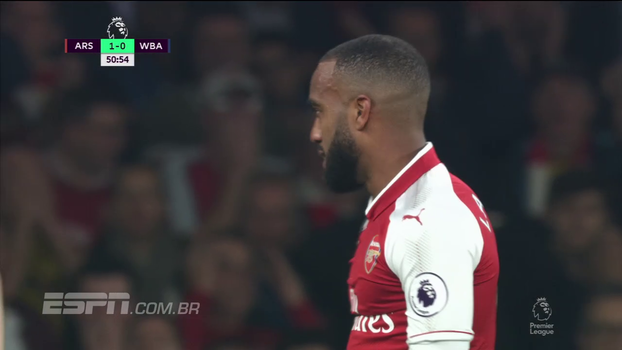 Tempo real: Elneny serve Lacazette dentro da área, mas finalização sai muito alta Tempo real: Elneny serve Lacazette dentro da área, mas finalização sai muito alta