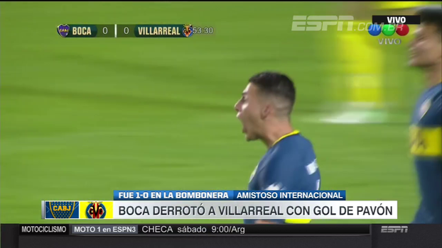 Com gol de Pavón, Boca Juniors vence Villarreal em amistoso na Bombonera Com gol de Pavón, Boca Juniors vence Villarreal em amistoso na Bombonera