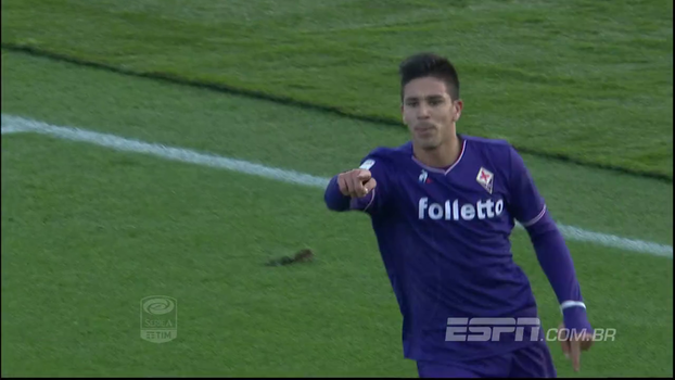 Filho de Simeone marca mais uma vez e Fiorentina vence o Sassuolo com tranquilidade Assista aos melhores momentos da vitória da Fiorentina sobre o Sassuolo por 3 a 0!