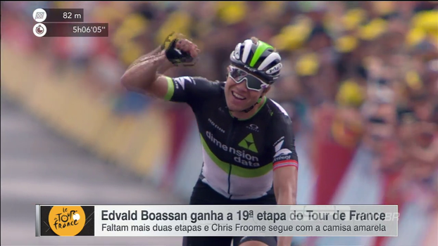 Veja as imagens da 19º etapa do Tour de France, vencida por Edvald Boasson Hagen Veja as imagens da 19º etapa do Tour de France, vencida por Edvald Boasson Hagen