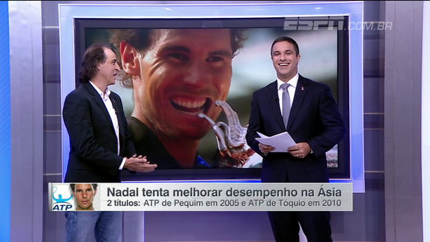 Fernando Meligeni analisa cansaço e avalia chances de Nadal na China Fernando Meligeni analisa cansaço e avalia chances de Nadal na China
