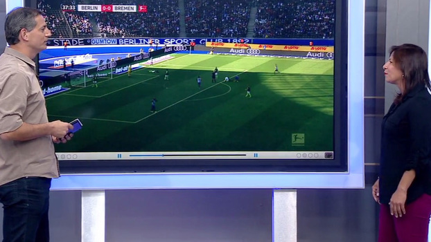 Sálvio Spínola e Regildenia Moura elogiam arbitragem de Bibiana Steinhaus: 'Excelente leitura de jogo' Sálvio Spínola e Regildenia Moura elogiam arbitragem de Bibiana Steinhaus: 'Excelente leitura de jogo'