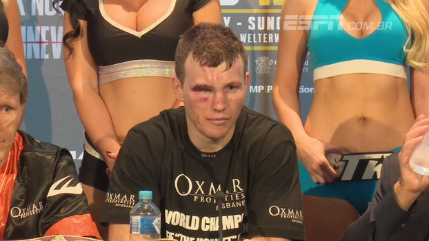 'Me mostre algo ou eu vou parar a luta'; Horn conta detalhes de vitória espetacular contra Pacquiao 'Me mostre algo ou eu vou parar a luta'; Horn conta detalhes de vitória espetacular contra Pacquiao
