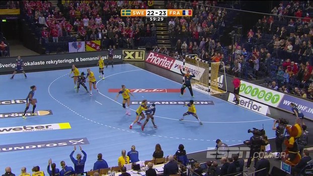 Acompanhe o incrível final de Suécia e França, pela semifinal do mundial de handebol Acompanhe o incrível final de Suécia e França, pela semifinal do mundial de handebol