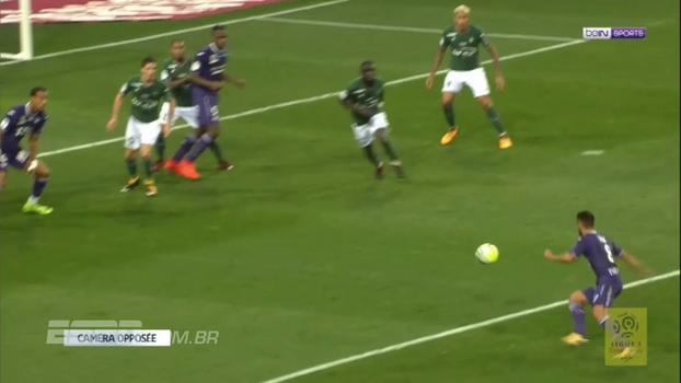 Atacante dribla o goleiro, mas perde, e Toulouse e Saint-Étienne ficam no empate sem gols no Francês Veja os melhores momentos do empate entre Toulouse e Saint-Étienne, por 0 a 0