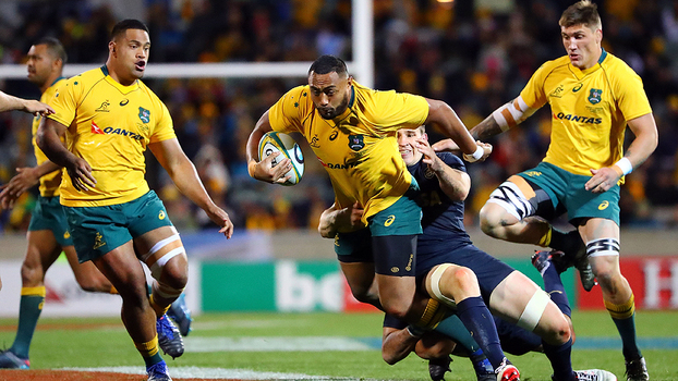 Austrália dispara no segundo tempo, bate Argentina e vence primeira no The Rugby Championship Austrália dispara no segundo tempo, bate Argentina e vence primeira no The Rugby Championship