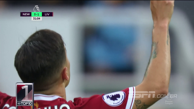 Richarlison decisivo, golaço de Coutinho e muito mais: veja o 'Top 10' da Premier League no SportsCenter Richarlison decisivo, golaço de Coutinho e muito mais: veja o 'Top 10' da Premier League no SportsCenter