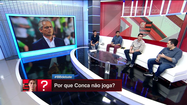 Comentaristas do BB Debate analisam situa&ccedil;&atilde;o de Conca no Flamengo