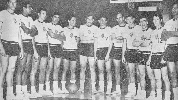 Time de basquete do Corinthians na década de 60 Time de basquete do Corinthians na década de 60