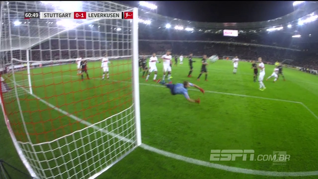 Entre defesas inacreditáveis do final de semana, partida absurda de goleiro do Leverkusen é o destaque da rodada Entre defesas inacreditáveis do final de semana, partida absurda de goleiro do Leverkusen é o destaque da rodada