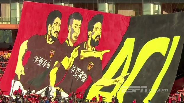 'Boi bandido' marca duas vezes, machuca companheiro em um dos gols e Hebei bate time de Felipão 'Boi bandido' marca duas vezes, machuca companheiro em um dos gols e Hebei bate time de Felipão