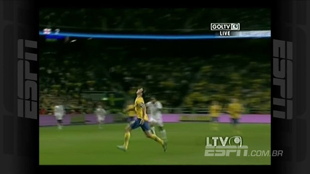 Há 5 anos, Ibra destruía a Inglaterra com 4 gols e finalizava com bicicleta magistral; relembre Há 5 anos, Ibra destruía a Inglaterra com 4 gols e finalizava com bicicleta magistral; relembre