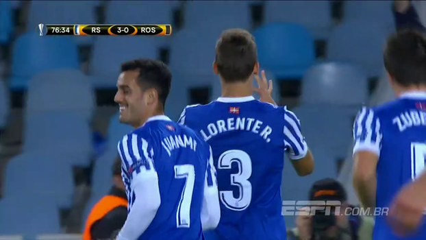 Europa League: Melhores momentos de Real Sociedad 4 x 0 Rosenborg Veja os melhores momentos de Real Sociedad 4 x 0 Rosenborg