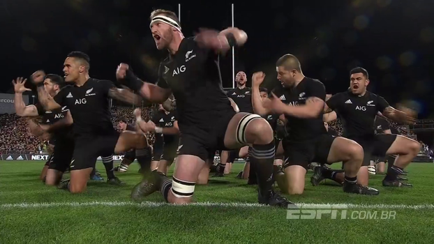 Intenso! Veja a 'Haka' dos All-Blacks contra a África do Sul pelo The Rugby Championship Intenso! Veja a 'Haka' dos All-Blacks contra a África do Sul pelo The Rugby Championship