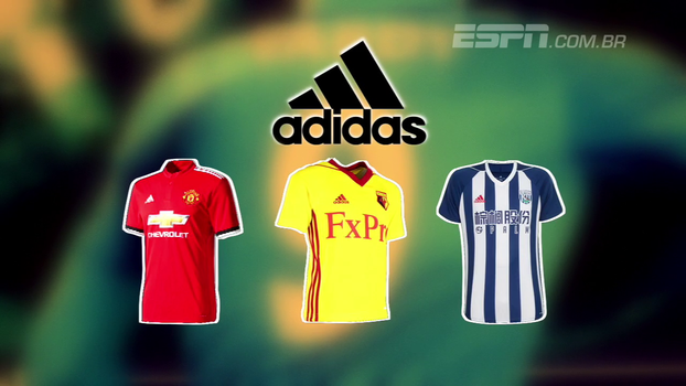 Oito marcas diferentes fabricam os uniformes da Premier League; conheça Oito marcas diferentes fabricam os uniformes da Premier League; conheça