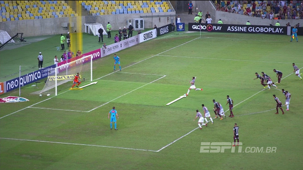 Pé firme, sinal do goleiro e chute no lado oposto: DataESPN destrincha técnica de Henrique Dourado nos pênaltis Pé firme, sinal do goleiro e chute no lado oposto: DataESPN destrincha técnica de Henrique Dourado nos pênaltis