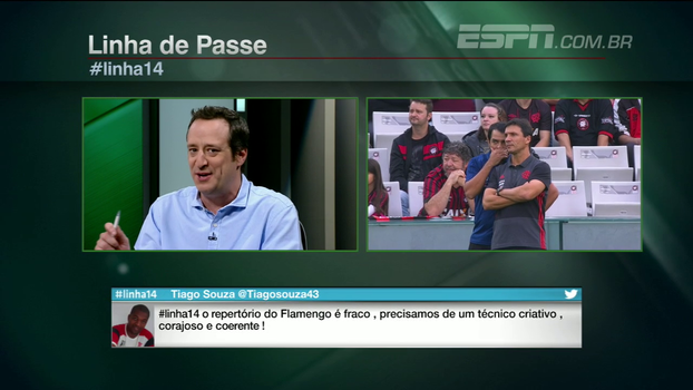 Gian: 'Hoje, se espera mais do Flamengo que de qualquer outro time do campeonato' Gian: 'Hoje, se espera mais do Flamengo que de qualquer outro time do campeonato'