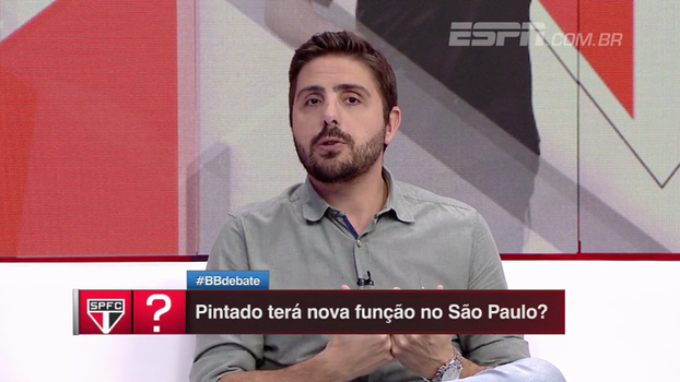 Nova função? Nicola explica situação de Pintado no São Paulo Nova função? Nicola explica situação de Pintado no São Paulo